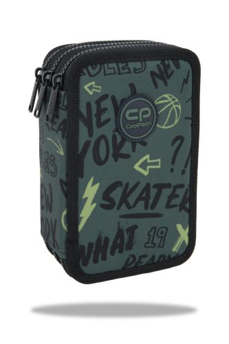 Töltött tolltartó háromemeletes Cool Pack 2025 JUMPER 3 Tiger F067931