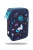 Töltött tolltartó háromemeletes Cool Pack 2025 JUMPER 3 Mrs.Unicorn F067935