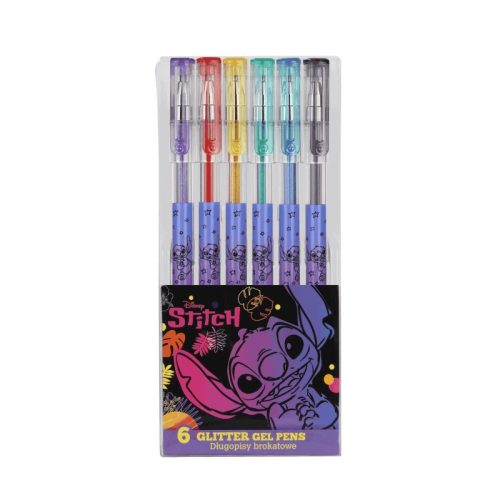 Zseléstoll glitteres 6db-os Disney Stitch 91378PTR