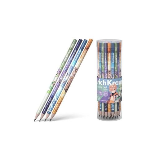 Grafitceruza ErichKrause Manga HB (42db/doboz) 60727