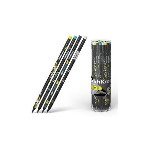 Grafitceruza ErichKrause Sport DNA HB radírvégű (42db/doboz) 60708