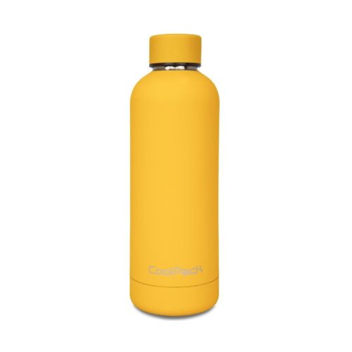 Thermo kulacs fém duplafalú Cool Pack BONET Mustársárga 23005