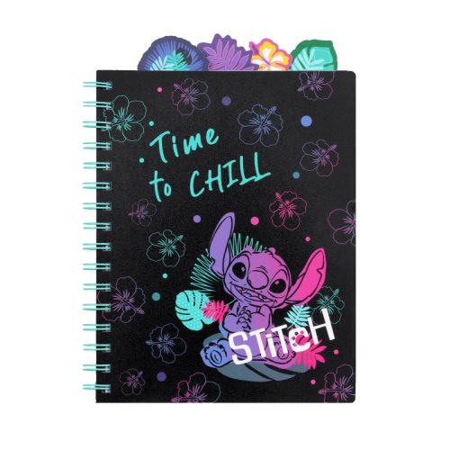 Spirál notesz A5 100lapos Disney Black Stitch 91750PTR