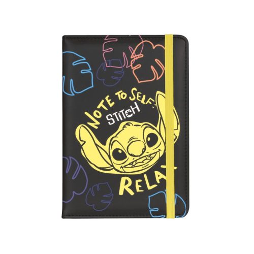 Gumis notesz A5 80lapos Disney Black Stitch 91682PTR