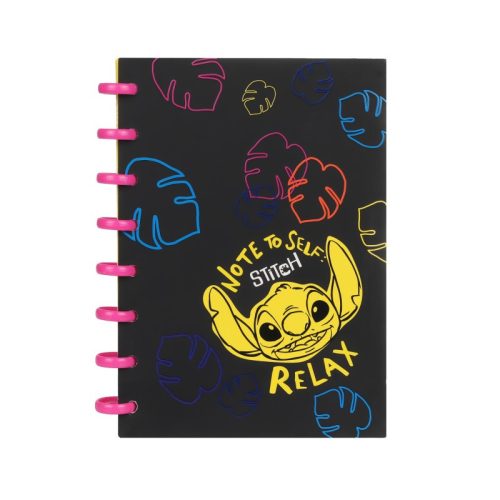 Spirálfüzet A5 100lapos Disney Black Stitch 91521PTR
