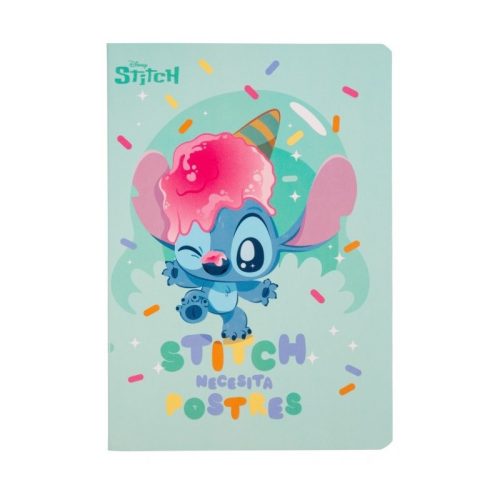 Füzet A5 60lapos vonalas Disney Pastel Stitch 77778PTR
