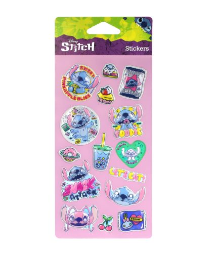 Matrica 3D Disney Fashion Stitch Black 96595PTR