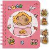 Spirál notesz 64 lapos Capybara 87x113mm 81273
