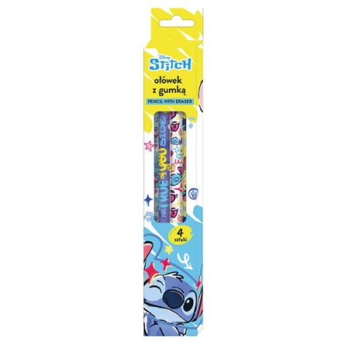 Grafitceruza szett 4db-os HB Lilo  és Stitch 114090
