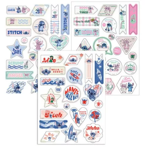Matrica szett 63db-os Disney Stitch 113672
