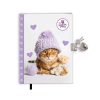 Emlékkönyv lakatos 17,5x13cm Sweet Pets cicás 112601