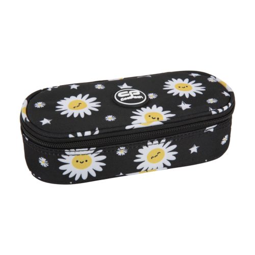 Tolltartó egyrekeszes klapnis Cool Pack 2025 CAMPUS Daisy Black F062817
