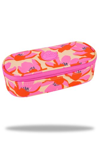 Tolltartó egyrekeszes klapnis Cool Pack 2025 CAMPUS Flores Rosa F062914