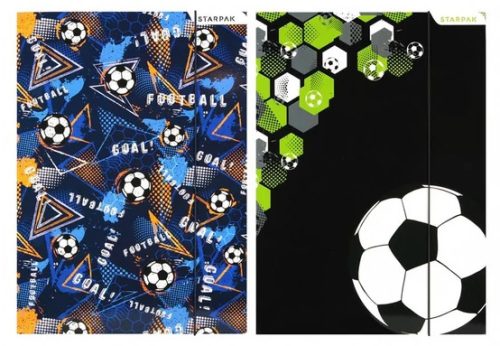 Gumismappa A/4 Starpak Football 10db/cs.553549