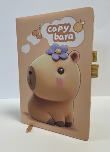Notesz A5 párnázott Capybara 6600-2