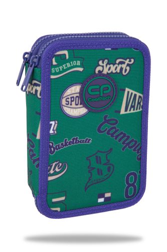 Töltött tolltartó 2 emeletes Cool Pack 2025 Jumper 2 American Retro F066901