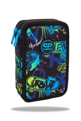 Töltött tolltartó 2 emeletes Cool Pack 2025 Jumper 2 Skate Night F066930