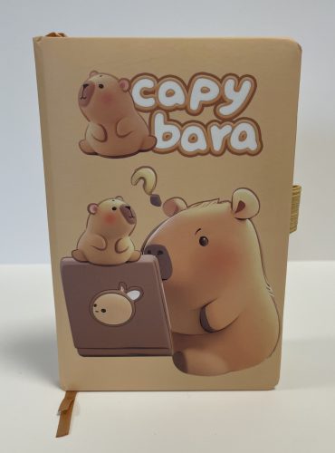 Notesz C6 párnázott Capybara 6500-1