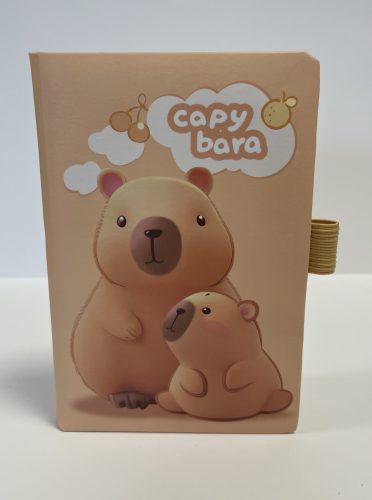 Notesz C6 párnázott Capybara 6500-2