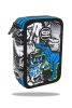 Töltött tolltartó 3 emeletes Cool Pack 2025 Jumper 3 T-Rex F067853