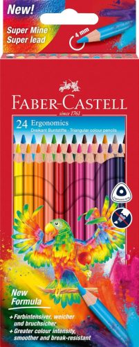 Szinesceruza trio 24db-os Faber Castell 4mm 116544