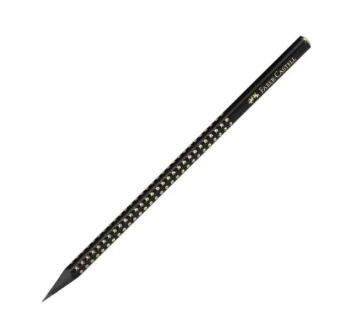 Grafitceruza B Faber Castell Sparkle fekete-arany 118278