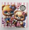 Kifestő kem.fedeles 24kép 120x120mm 150gr.Animals 1952-24236