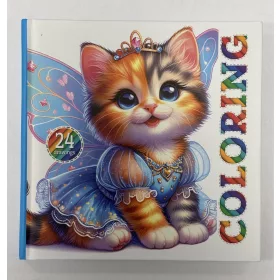   Kifestő kem.fedeles 24kép 120x120mm 150gr. Kittens 1952-24243