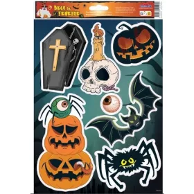 Ablakmatrica Halloween-Rémségek 20x30cm 01243