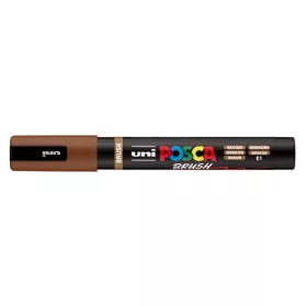 Uni POSCA PC-5-BR ecsetvégű marker 1-4mm Barna(21)