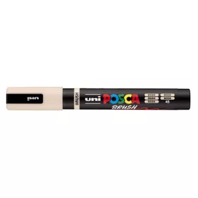 Uni POSCA PC-5-BR ecsetvégű marker1-4mm Bézs(45)