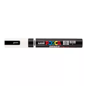 Uni POSCA PC-5-BR ecsetvégű marker 1-4mm Fehér(1)