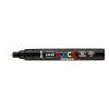Uni POSCA PC-5-BR ecsetvégű marker 1-4mm Fekete(24)