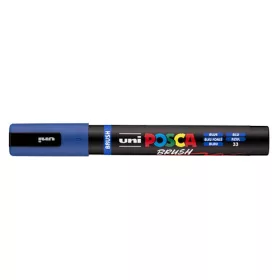 Uni POSCA PC-5-BR ecsetvégű marker 1-4mm Kék(33)