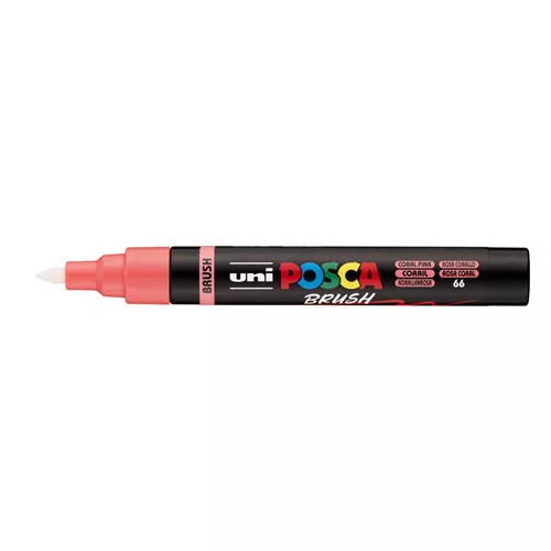 Uni POSCA PC-5-BR ecsetvégű marker 1-4mm Korall(66)