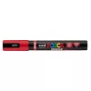 Uni POSCA PC-5-BR ecsetvégű marker 1-4mm Piros(15)