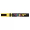 Uni POSCA PC-5-BR ecsetvégű marker 1-4mm Sárga(2)
