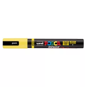 Uni POSCA PC-5-BR ecsetvégű marker 1-4mm Sárga(2)