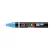 Uni POSCA PC-5-BR ecsetvégű marker 1-4mm Világoskék(8)