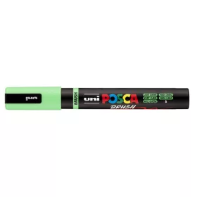 Uni POSCA PC-5-BR ecsetvégű marker 1-4mm Világoszöld(5)