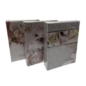   Fotóalbum,bedugós 10x15cm 200kép PP46200-2 esküvői 402081