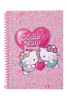 Spirálfüzet B5 100 lapos CP Hello Kitty Pink 13211