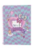 Spirálfüzet B5 100lapos CP Hello Kitty Pink 13228