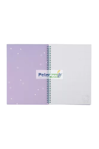 Spirálfüzet A4 100lapos CP Hello Kitty Pink 13181
