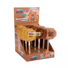   Radírozható toll Colorino PomPom CAPYBARA 01867PTR 12db/disp.