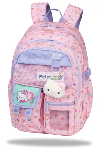 Hátitáska Sully 17" Hello Kitty Pink F154025