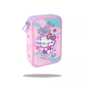   Töltött tolltartó kétemeletes Jumper 2 Hello Kitty Pink F066025