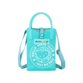 Válltáska vászon Hello Kitty Pink mentazöld F147030