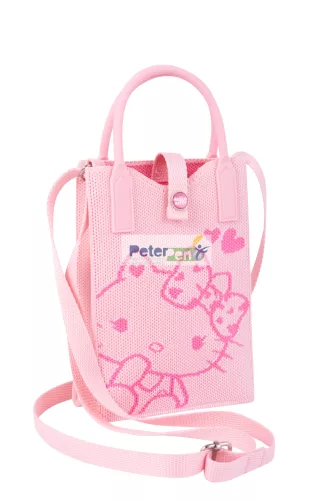 Válltáska vászon Hello Kitty Pink rózsaszín F147025