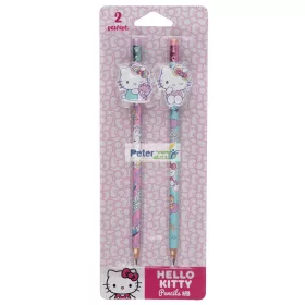 Grafitceruza radíros 2db-os HB Hello Kitty Pink 10753PTR